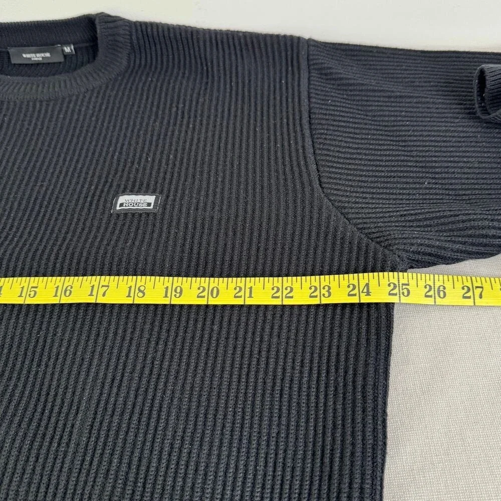 White‎ House Firenze ribbed fisherman sweater  MS156